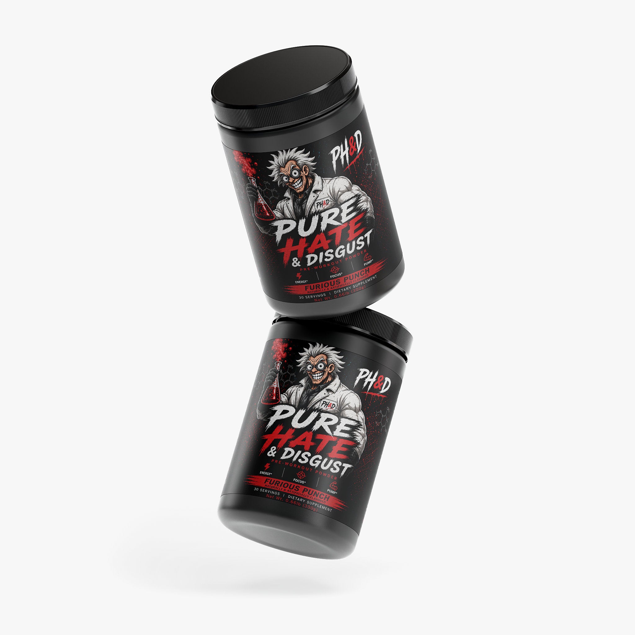 Pure Hate & Disgust Pre-Workout Powder – Furious Punch
